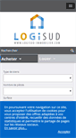 Mobile Screenshot of logisud-immobilier.com